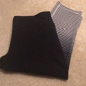 Nike Legend Dry-Fit Black Ombré Cropped Leggings